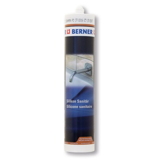 Sanitarinis silikonas, baltas, 310ml